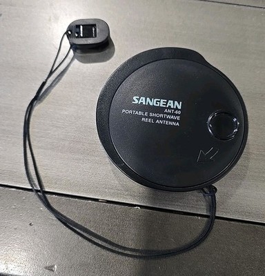 Sangean ANT-60 Portable Short Wave SW Reel Antenna Excellent Condition