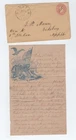 1863 Kaskaskia, IL - Civil War Letter - Just Heard of BATTLE GETTYSBURG & More !