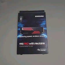 NEW sealed Samsung 990 PRO 4TB M.2 2280 Internal SSD - MZ-V9P4T0CW