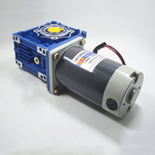 120W Worm Gear Reducer Gearbox Electric RV Gear Motor High Torque DC 12V/24V - Picture 8 of 8