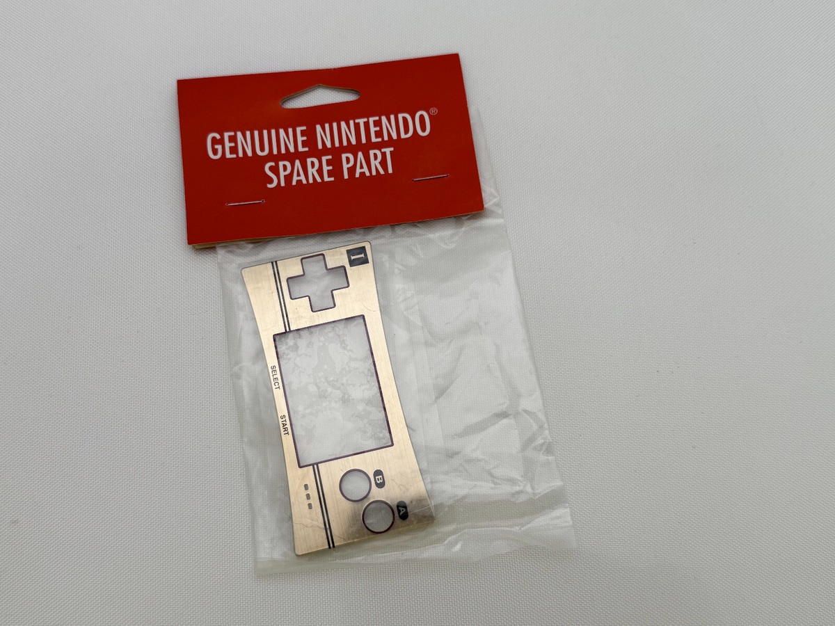 NEW! * FAMICOM * Nintendo Game Boy Micro Faceplate Authentic OEM