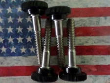 (4 Pcs) 1/4-20 x 1-1/2" Thumb Screw *STAINLESS STEEL* FAST SHIP  Thumbscrew