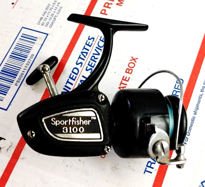Moulinet de pêche vintage Sportfisher 4100 spinning Kmart Sport Fisher
