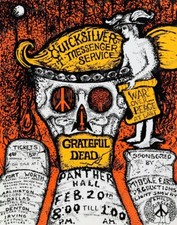 8x10 Print Jerry Garcia Grateful Dead Panther Hall Texas Quicksilver 1970 #QSG