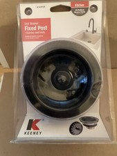 Keeney K5435VB Brass Sink Strainer with Fixed Post Basket, Oil Rubbed Bronze