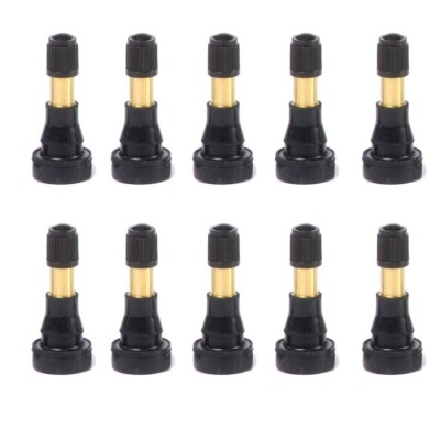 #ad 10 qty Tire Valve Stems High Pressure Brass TR600HP TR 600HP $11.99