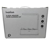 Hydroponics Growing System Indoor Garden Kit 3 Pods Indoor Herb Garden New