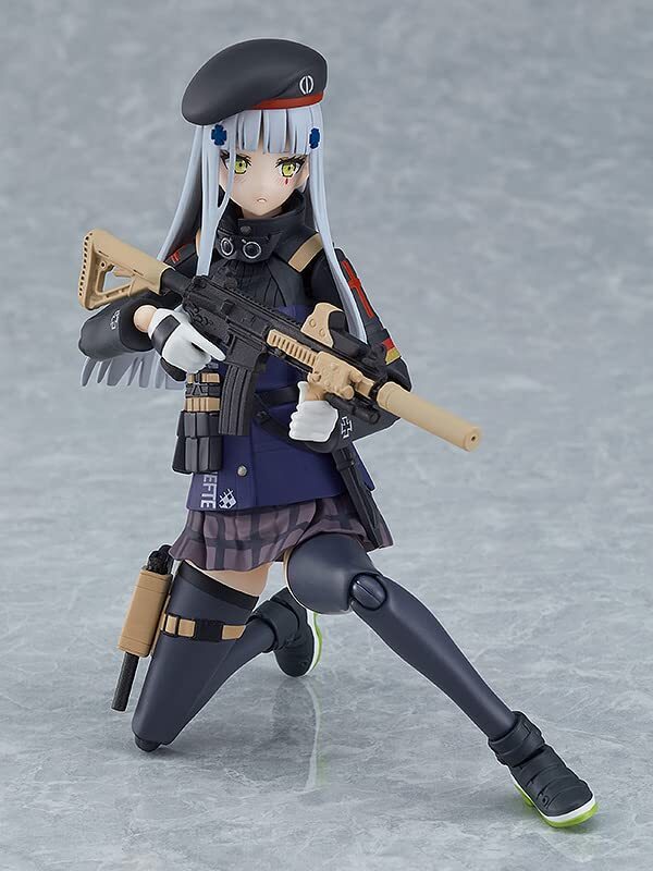 ミリタリー figma hk416 Figma Girls' Frontline HK416 Figure Max Factory Poseable w