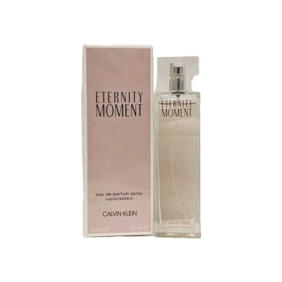 ETERNITY MOMENT CALVIN KLEIN 1.6.Oz 50ML Eau De Parfum Spray Women
