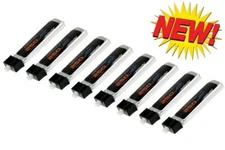 PowerHobby 1S 3.7V 250Mah 45C Lipo Battery (8) : ParkZone Night Vapor