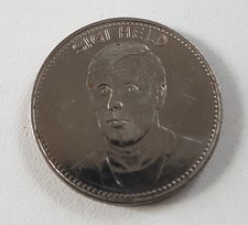 Shell Sammelm&uuml;nze "Sigi Held" - WM 1970 MEXIKO - Fu&szlig;ball- Medaille