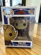 Funko POP Marvel Captain Marvel TALOS Vinyl Bobble Figure 431 NEW See Details