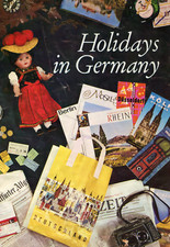 Vintage 1960s German Travel Brochure Holidays in Germany Book