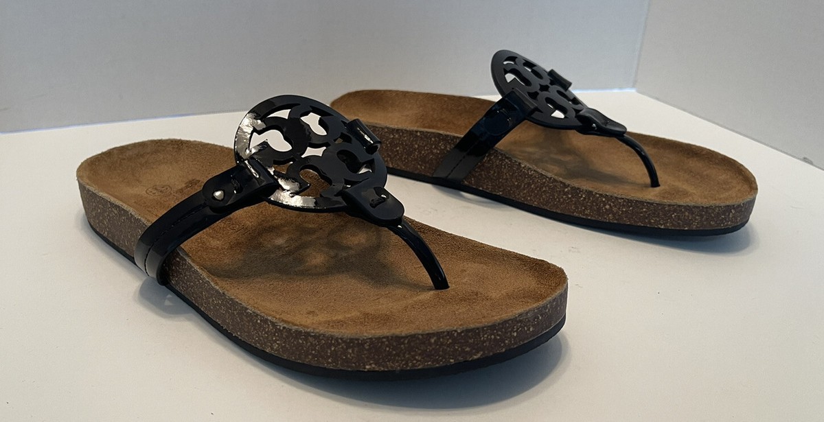 Burch Miller Cloud Sandals Flat Sandals Tory Burch Outlet Sandals