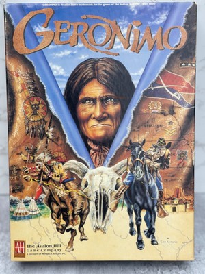 The Avalon Hill Game Company Geronimo Unpunched