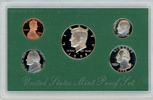 1998 US Proof Set VIRTUALLY SPOT, TONING, HAZE FREE PQ - Picture 1 of 4