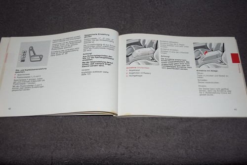 Betriebsanleitung Bedienungsanleitung Mercedes W140 300SE-500SEL sehr gut - Bild 5 von 12