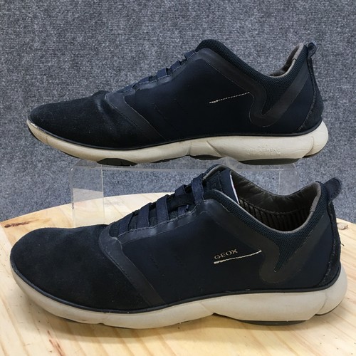 Geox Respira Shoes Mens 9 Nebula Comfort Fashion Sneakers Blue Leather Lace  Up | eBay