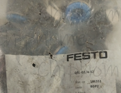 10PCS NEW 1FESTO Threaded plug QSL-G1/4-12 186351 | eBay