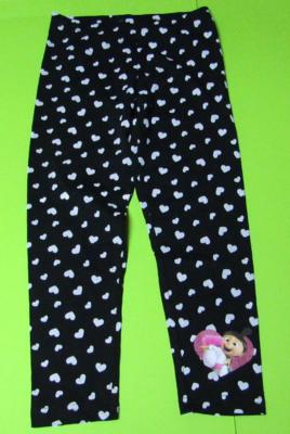 MINIONS Mädchen Leggings schwarz weiß GR.128 NEU mit Etikett
