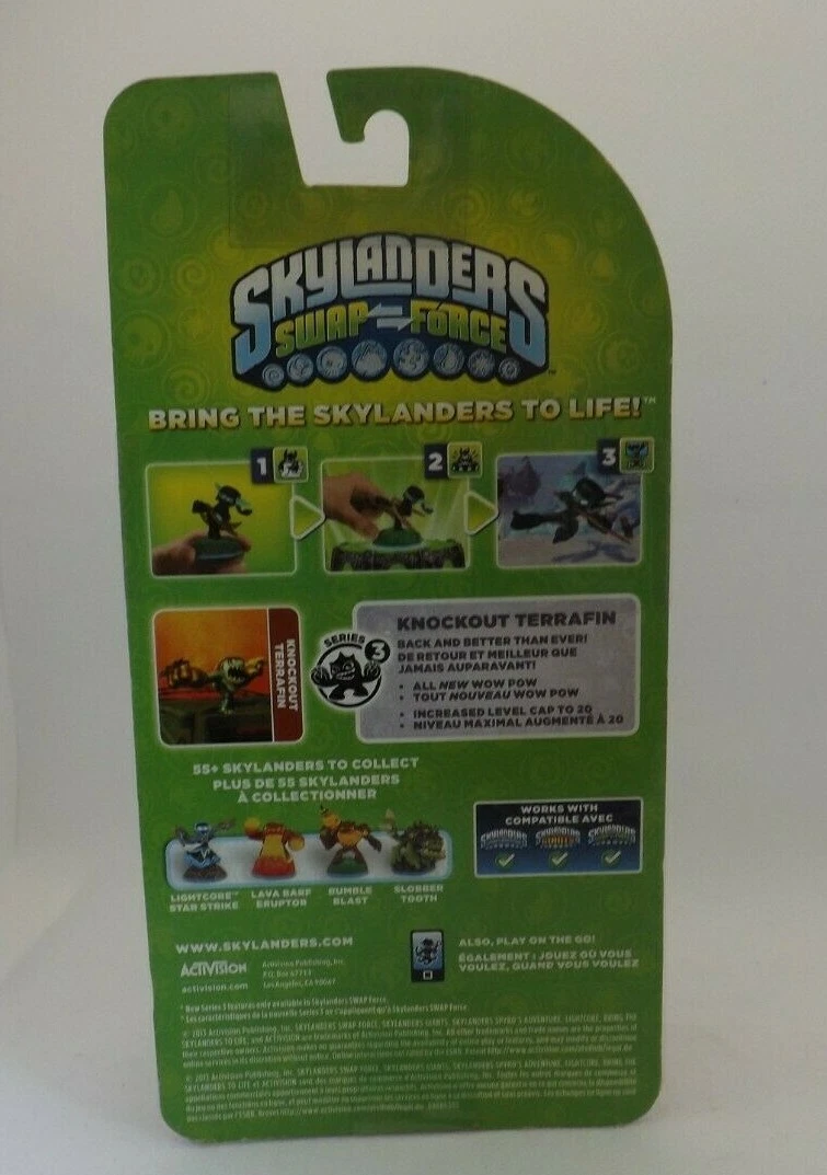 Figurine Skylanders Swap Force Stealth Elf (model 84749888