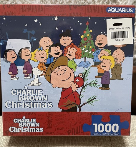 Charlie Brown Christmas Present (Aquarius) 1000 pieces : r/Jigsawpuzzles