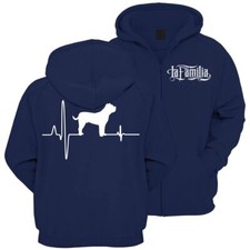 Giacca con cappuccio bambino Dogo Canario battito cardiaco Presa cane canario taglia 98 - 164