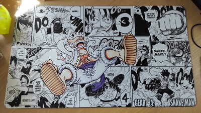 ONE PIECEカードゲーム　オフィシャルプレイマットギア5 One Piece Luffy Gear 5 Official Playmat Bandai Card Games