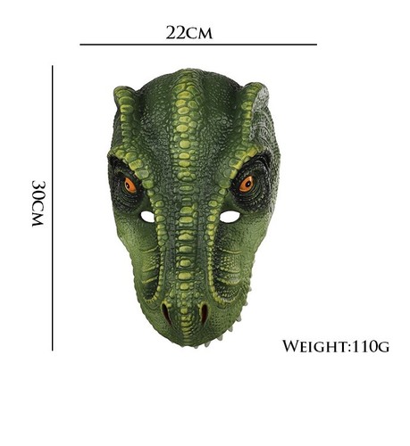 3D Lion Rooster Frog Dinosaur Masquerade Face Mask Wild Animal Costume Book Week - Picture 4 of 30