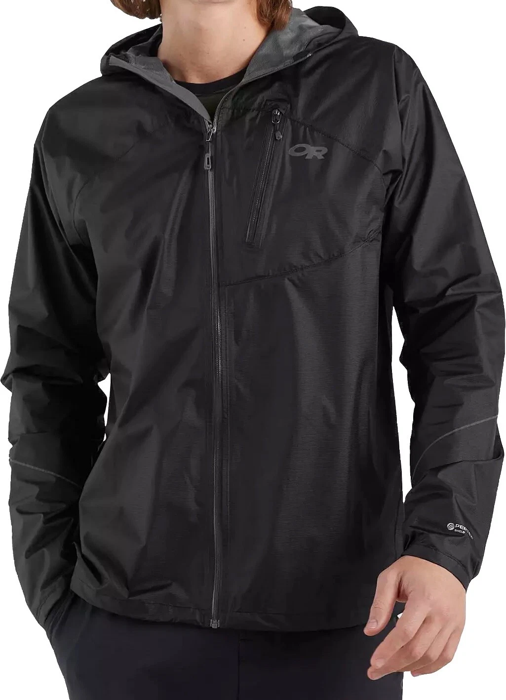 Outdoor Research Jacket Men’s XX Large Black Ventia Windbreaker Shell Gorpcore