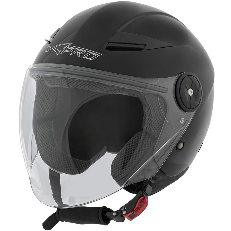 Casco Jet Scooter Moto Quad Omologato ECE 22 Visiera Sonicmoto - Immagine 3 di 3