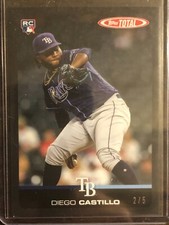 2019 Topps Total #820B Diego Castillo Tampa Bay Rays RC 2/5