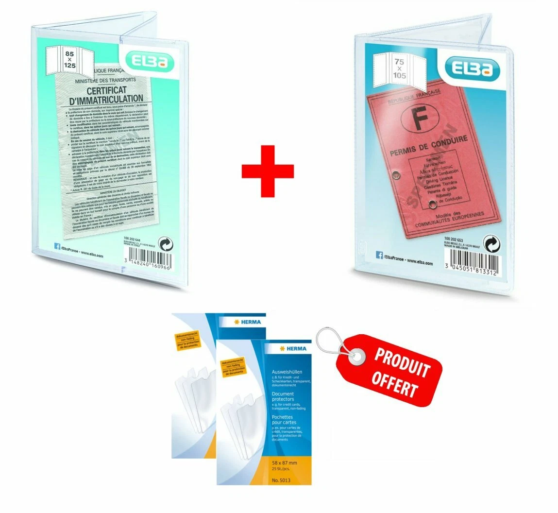 Lot De 100 étuis Transparents Pour Permis De Conduire / Porte-cartes - Marque Akacha - Neuf Avec étiquettes