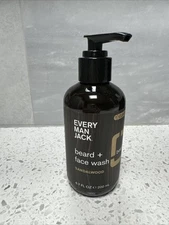 EVERY MAN Jack Beard + Face Wash-New-Sandalwood