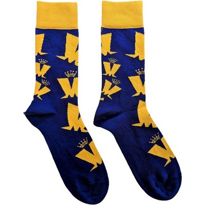 Madness Ankle Socks: Crown & M Pattern OFFICIAL NEW