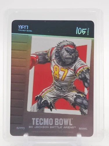 YETI TRAVIS KELCE 2026 BATTLE ARENA TECMO BOWL BLOW ON IT #B0759 Q3735