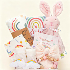 Christmas Baby Girl Gifts,New Mom Gifts, for Girls,Unique Baby Gifts Basket