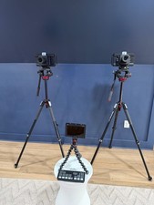 Complete 4K Live Streaming Setup — Blackmagic Cameras, Switcher, Monitor, Tripod