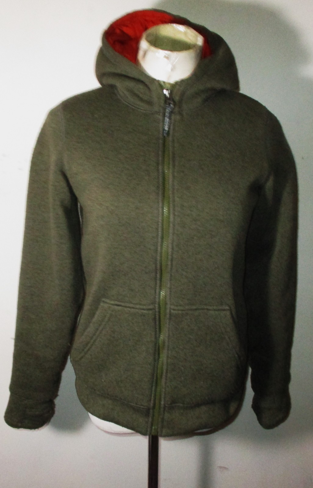 L.L. BEAN Green Full Zip 