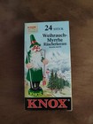 Knox Räucherkerzen Räucherkegel Weihrauch Myrrhe 24 STK. Neu OVP