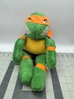 Teenage Mutant Ninja Turtle Michael Angelo Plush VTG 1989 22” Orange ACE Stuffed