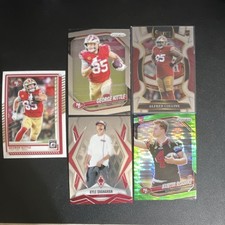 Panini Prizm Select San Francisco 49ers Kittle Collins Shanahan Rourke Lot 5