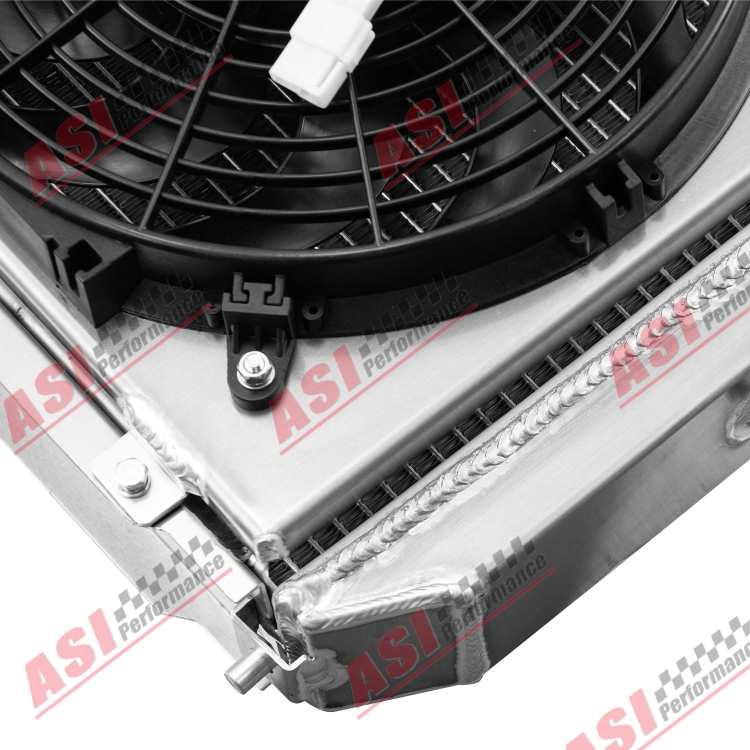 4 Row Aluminum Radiator+Shroud Fan For 1984-1988 Nissan 300ZX Z31