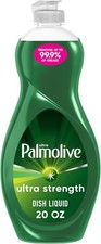Palmolive Ultra Strength Liquid Dish Soap, Original Green, 20 Fluid Ounce
