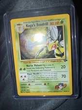 Koga's Beedrill 9/132 Gym Challenge Holo (crease)