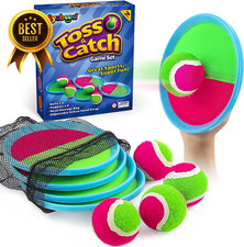 Kids Outdoor Toss and Catch Ball Game Set