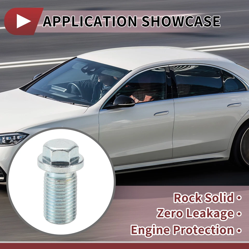 1 Juego de tapones de drenaje de aceite para Mercedes-Benz Sprinter 2500 3500 10-21 1119970330 Foto 3 de 4