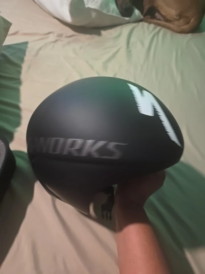 Casco S-works TT con/sin visera Foto 3 de 4