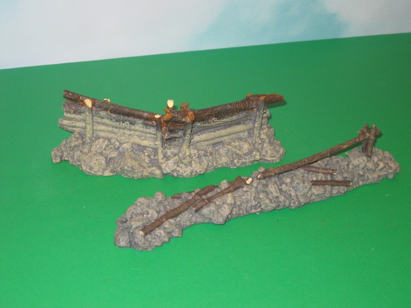King and Country Civil War Split Rail Fence Pieces
