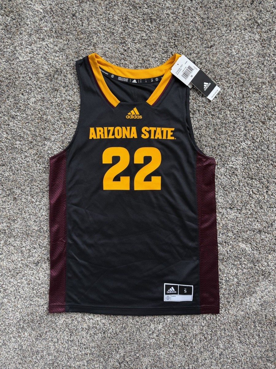 Arizona State Sun Devils #22 Basketball Jersey Black Swingman